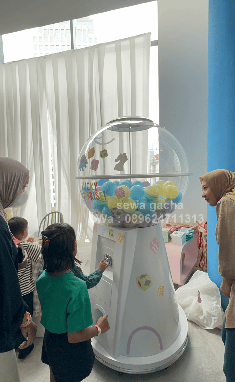 sewa gacha gachapon surabaya jumbo