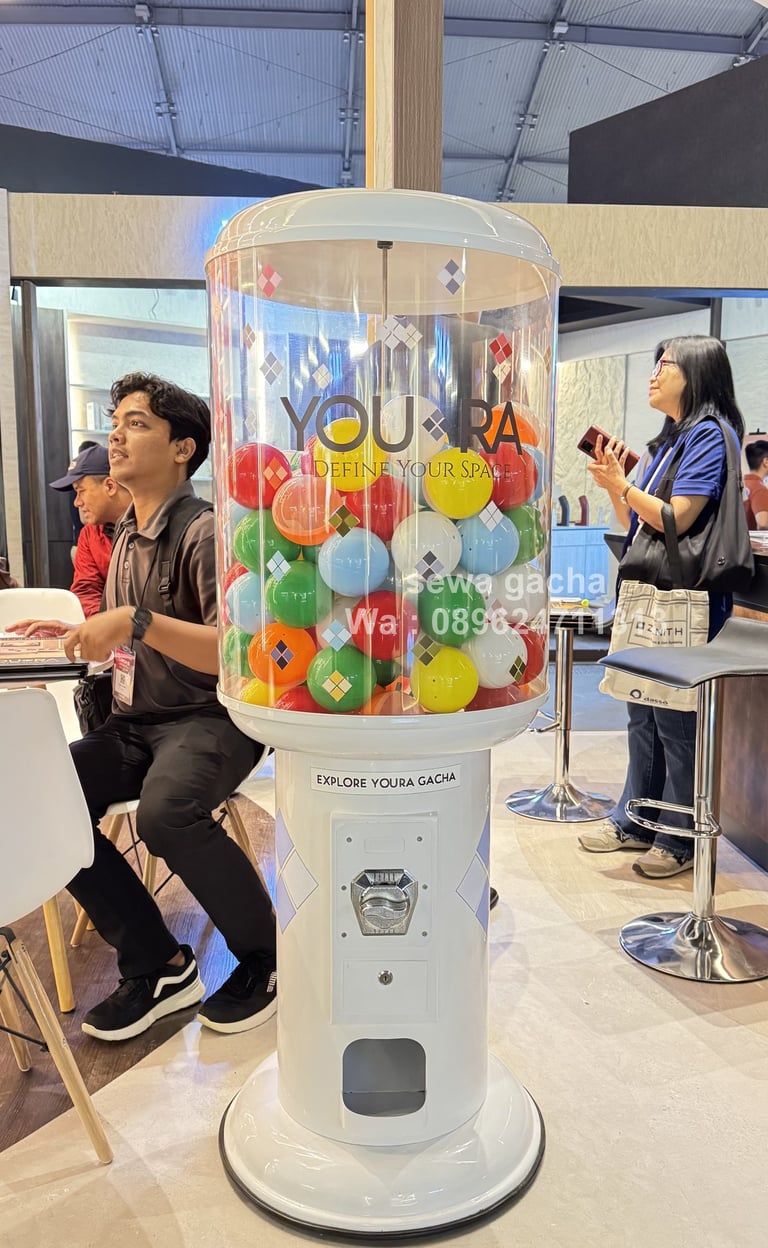 rental mesin gachapon