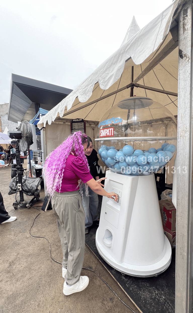 rental sewa gacha gachapon jakarta