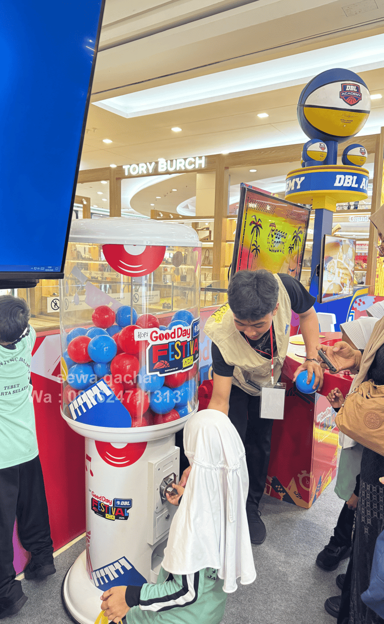 sewa rental gacha gachapon jakarta