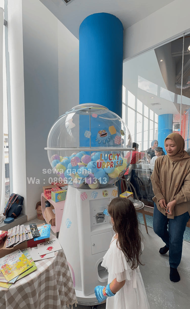 sewa gacha gachapon event surabaya