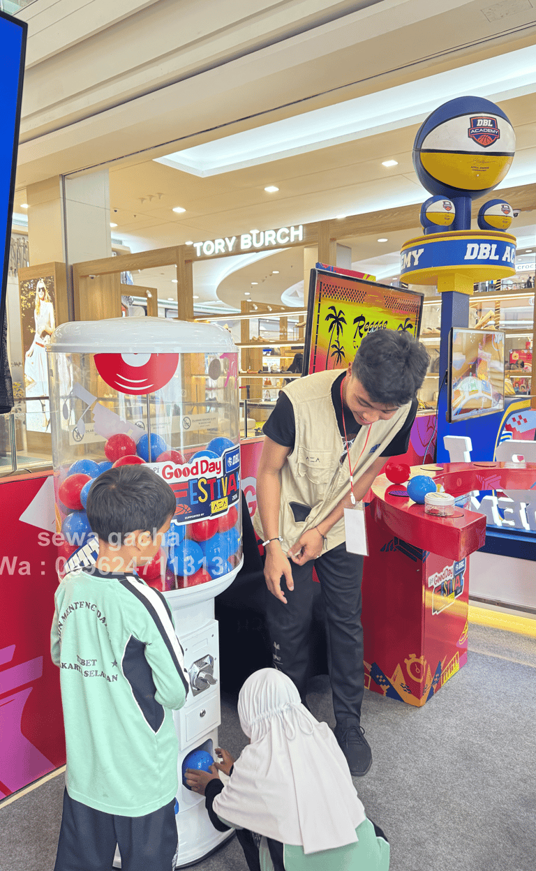 sewa rental gachapon custom event