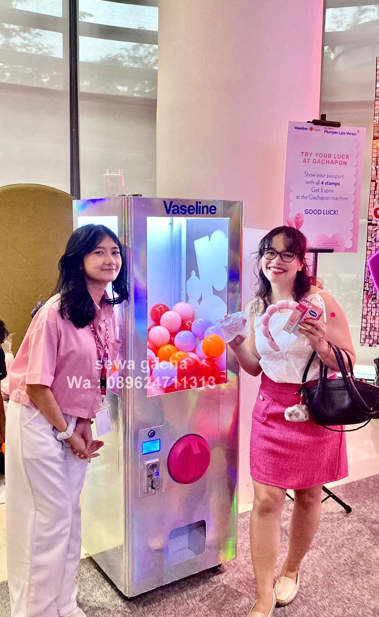 rental sewa gachapon custom