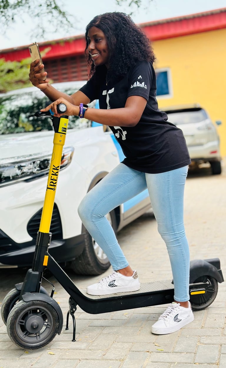 Download the Trekk App to enjoy unlimited ride on Trekk Scooter