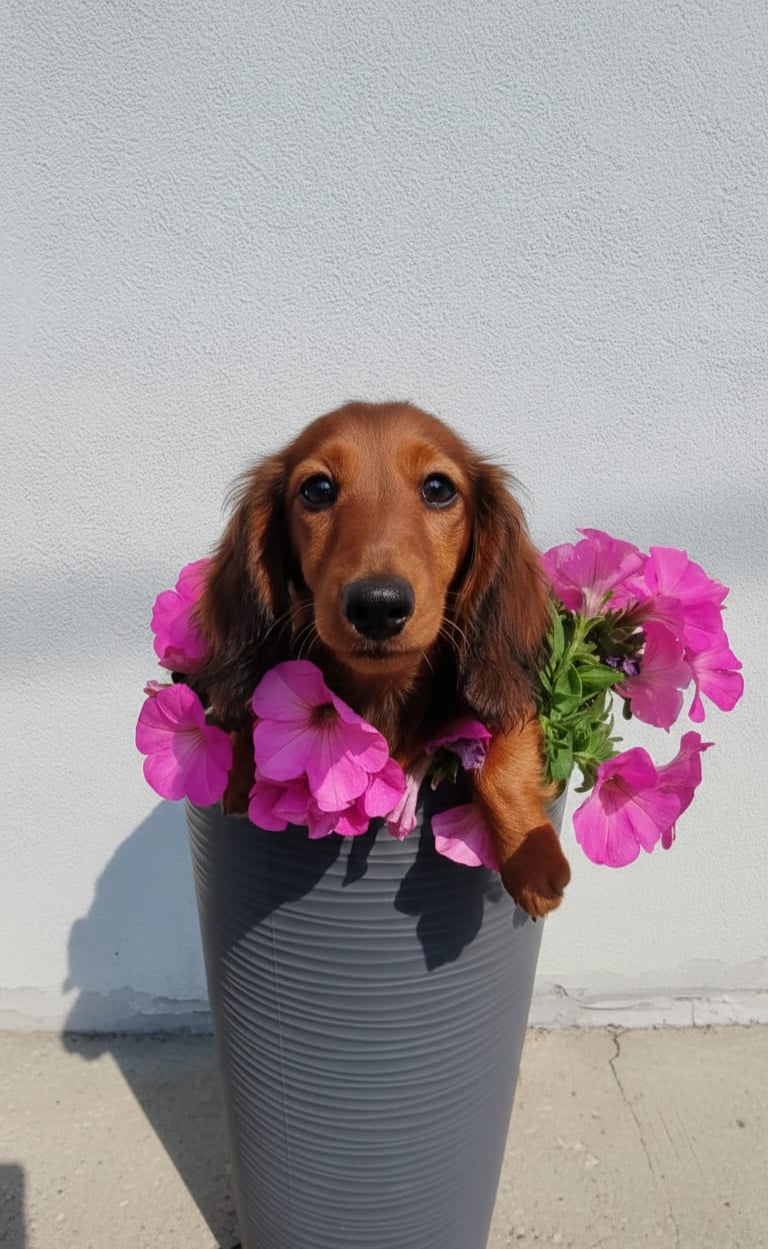 bassotto pelo lungo kaninchen Mesola Ferrara emilia romagna