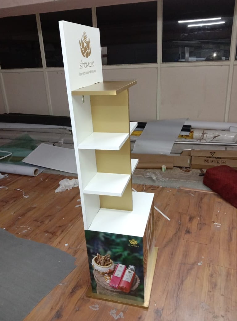 durable, easy to assemble , custom made floor standing unit FSU