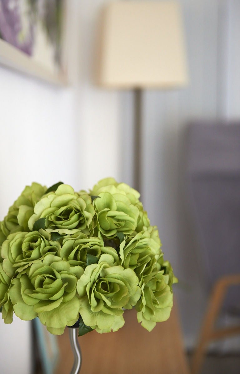 Immagine raffigurante fiori con lo studio sfumato sullo sfondo