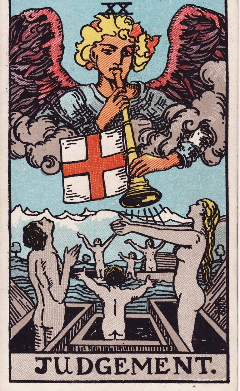 The Judgement Tarot Card Meaning Reading Description