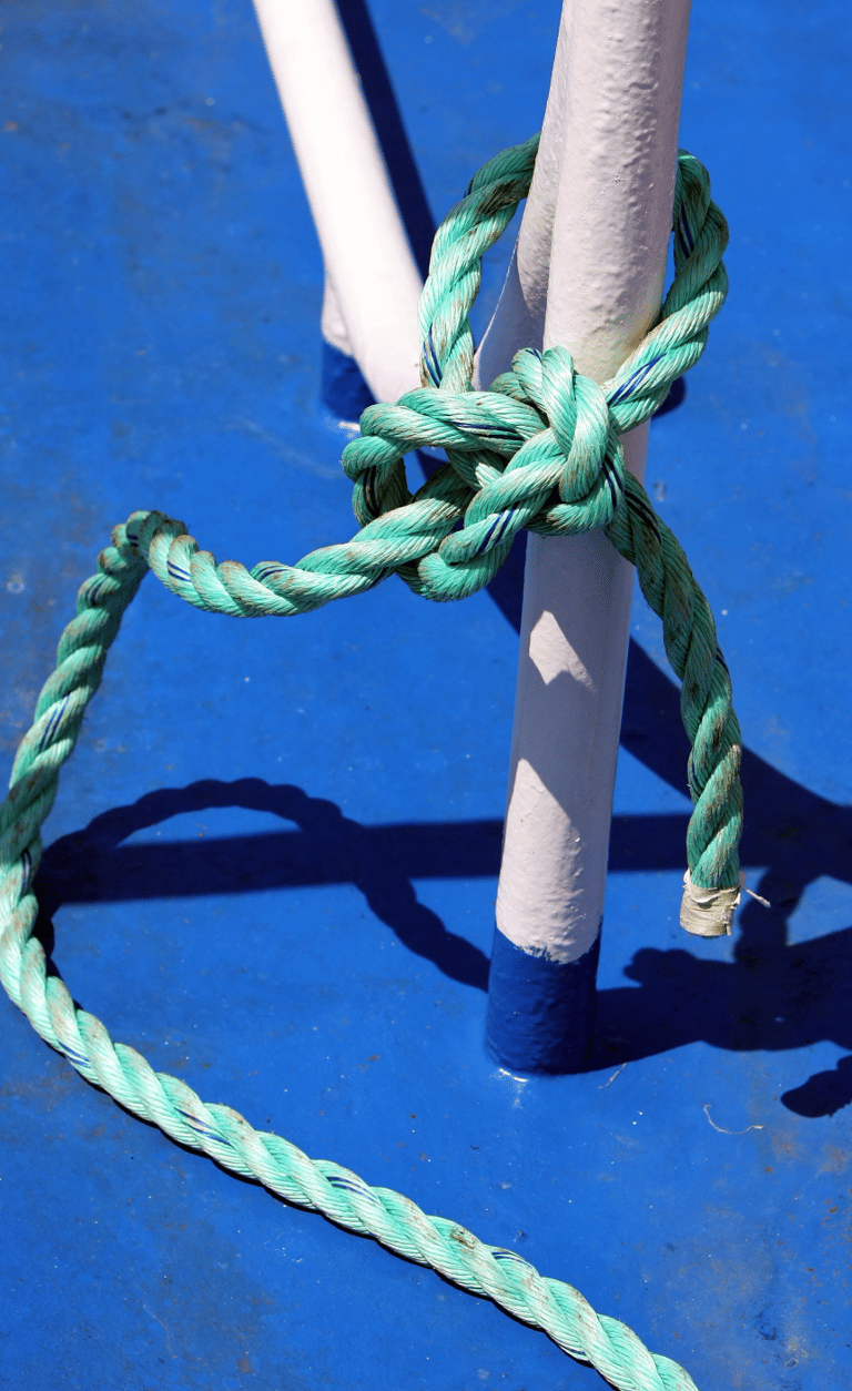  Green Navy Knob Shadow on blue deck
