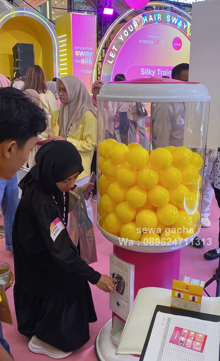 sewa mesin gacha gachapon murah