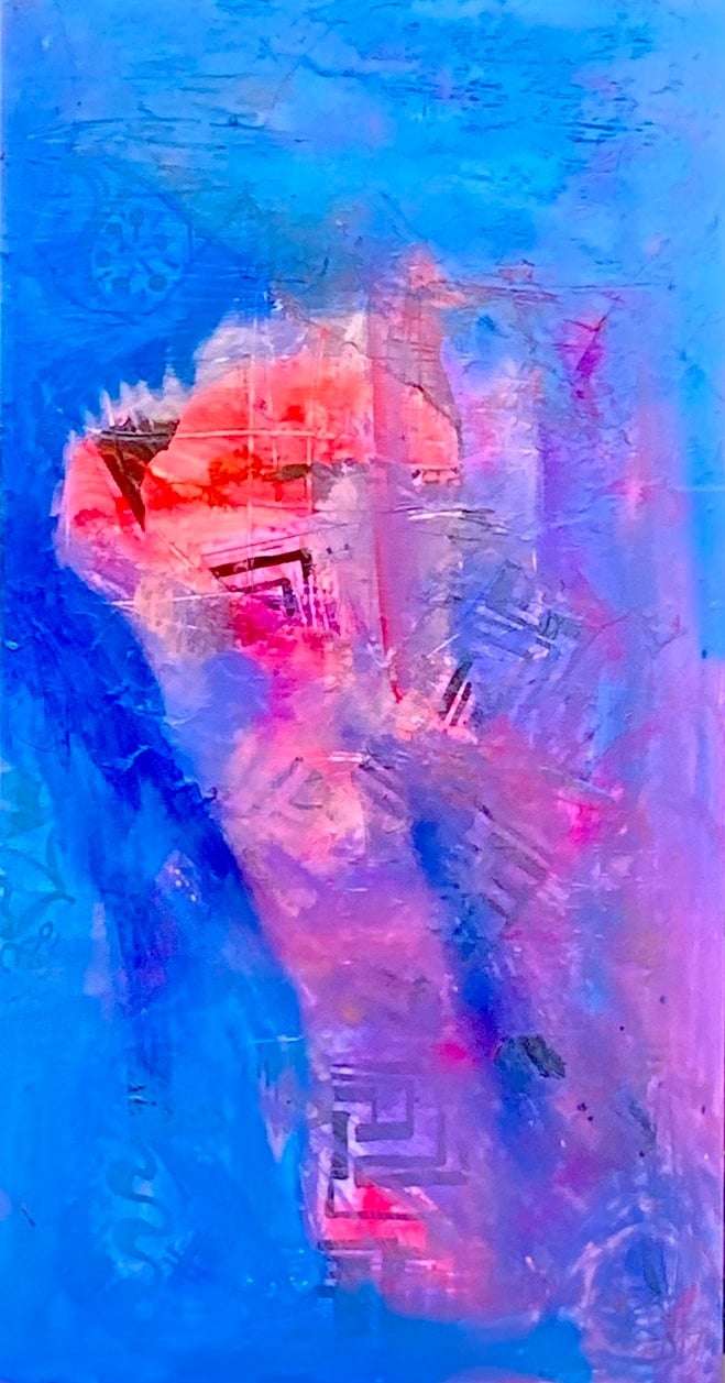Saxophone player in jazz club