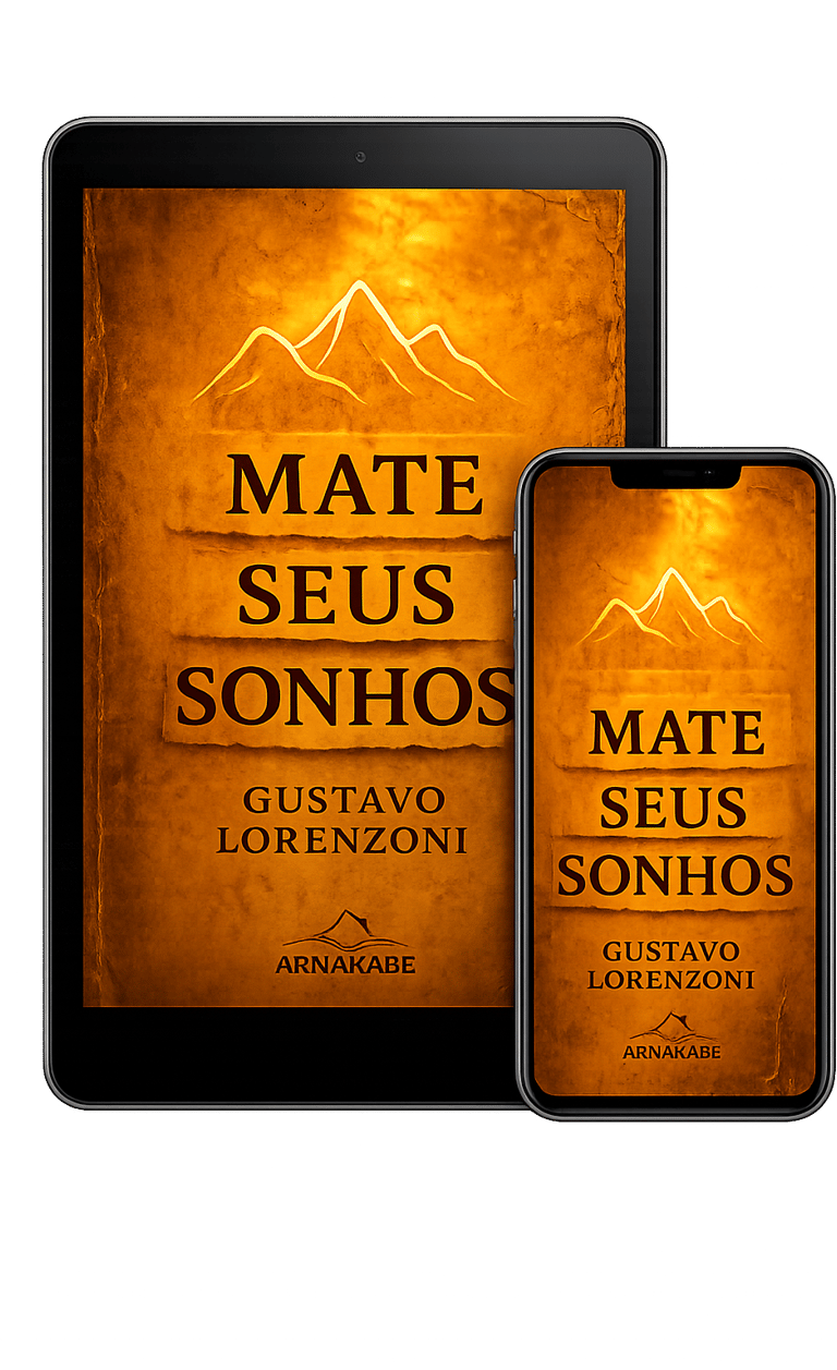 Capa Tablet e Celular - Livro Mate Seus Sonhos