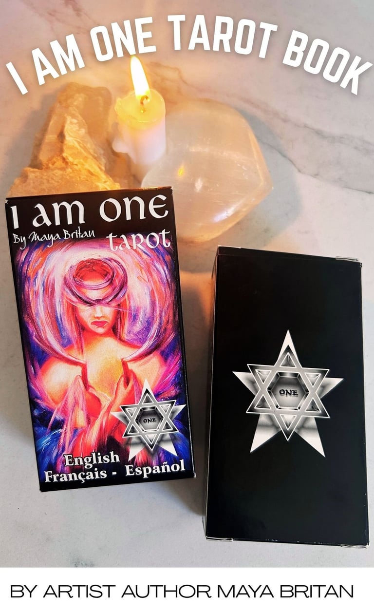 I Am One Tarot Book for intuitive tarot readings