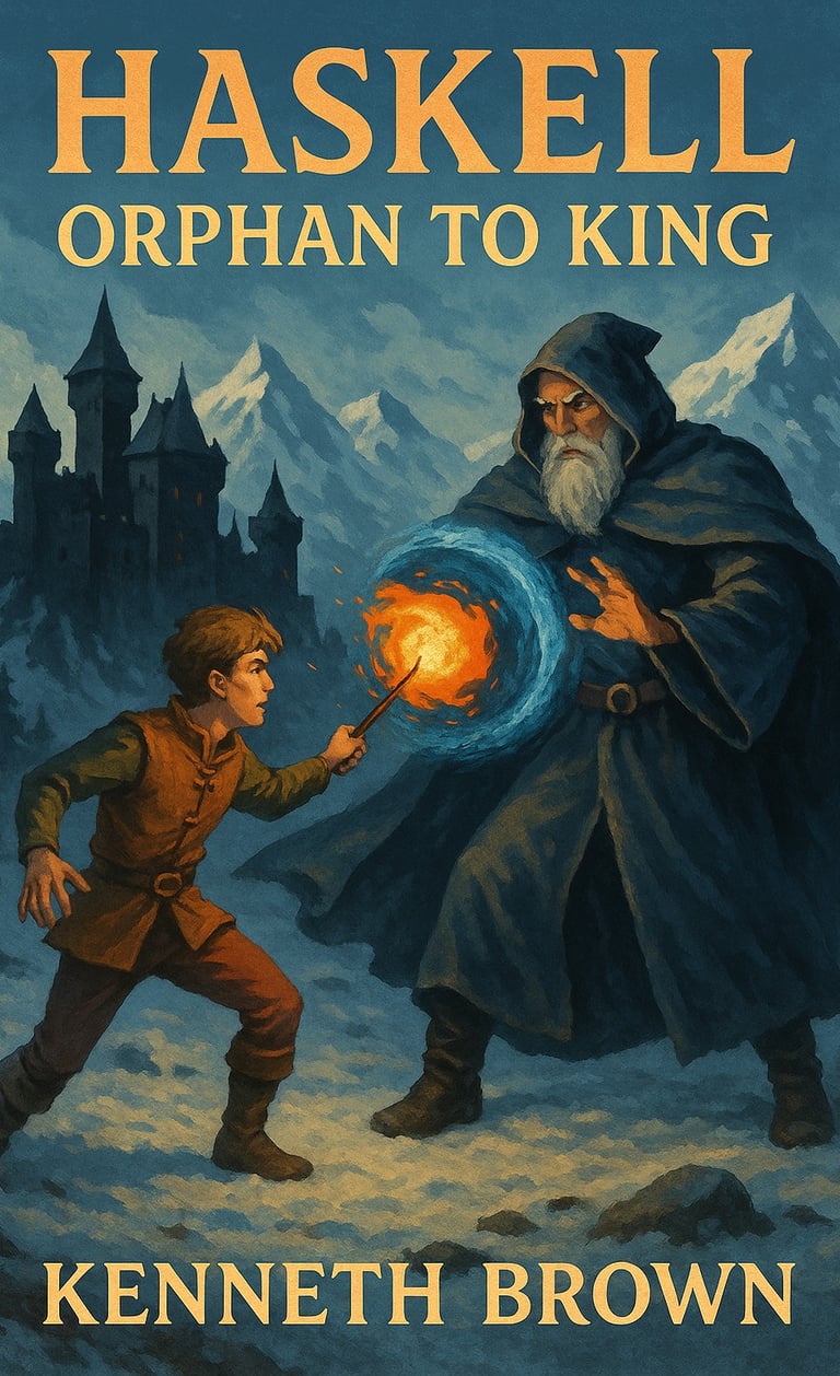 Young Haskell wants to be king of Velidred, but he must learn to use magic and keep Gadiel happy.