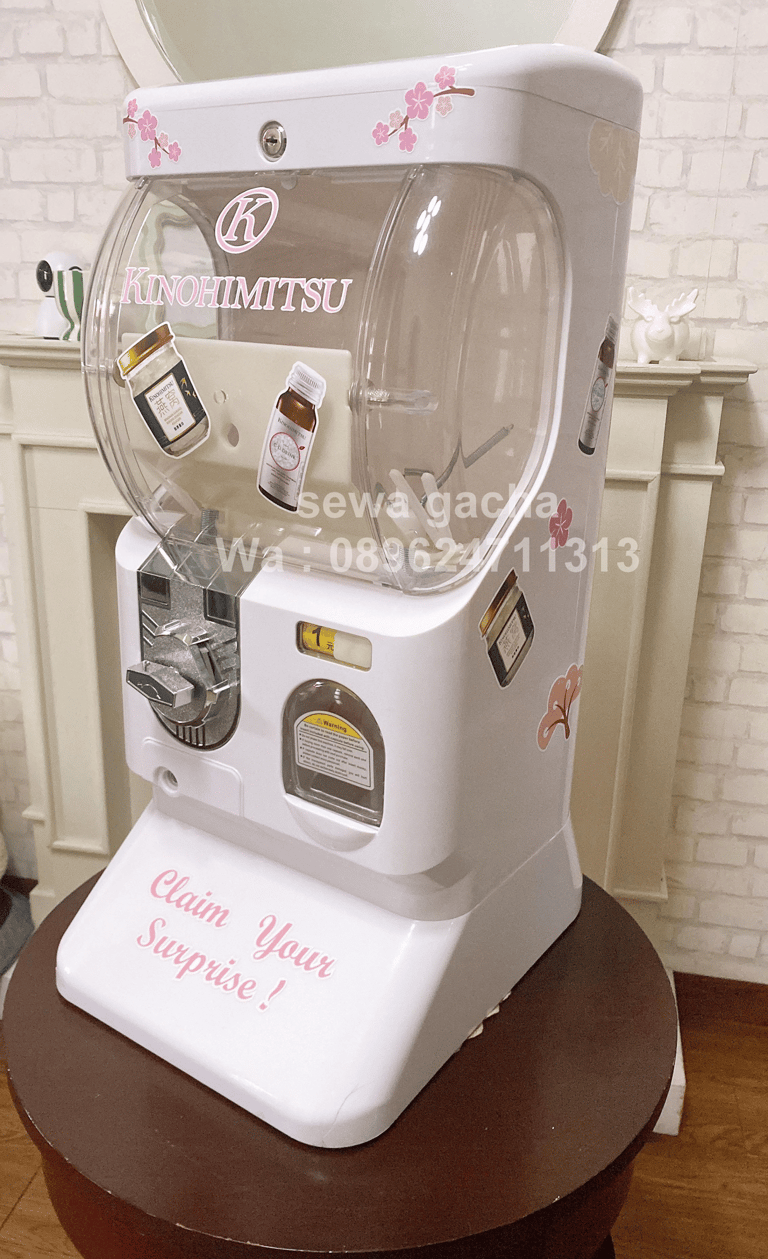 rental sewa mesin gacha gachapon