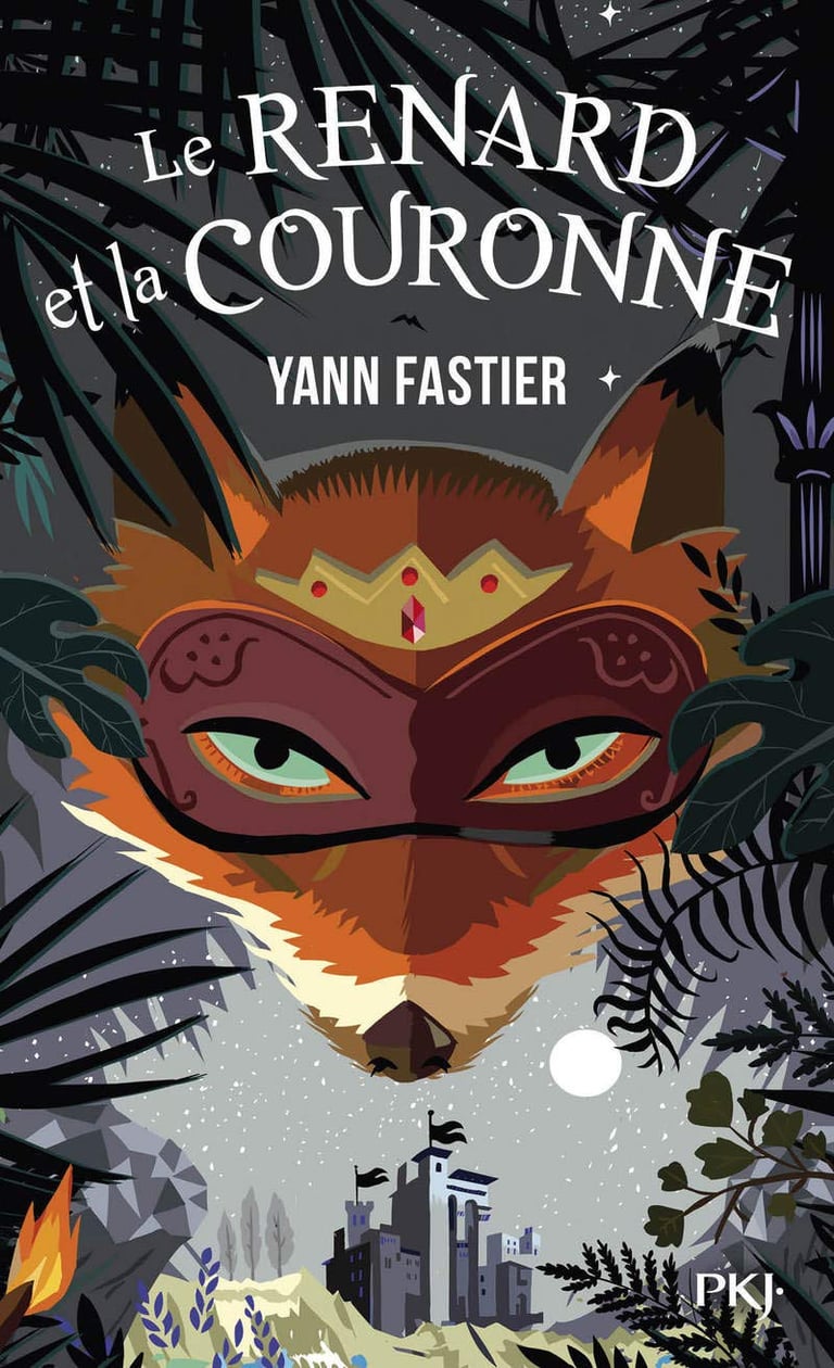 Première de couverture du roman Le renard et la couronne
