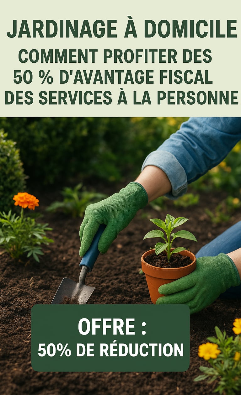 Une personne qui rempote une plante