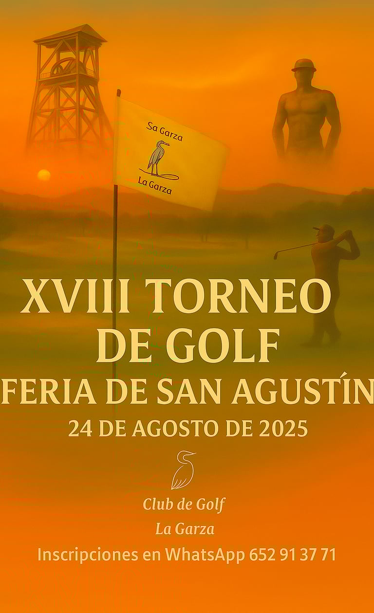 Cartel | Torneo Golf Feria San Agustin
