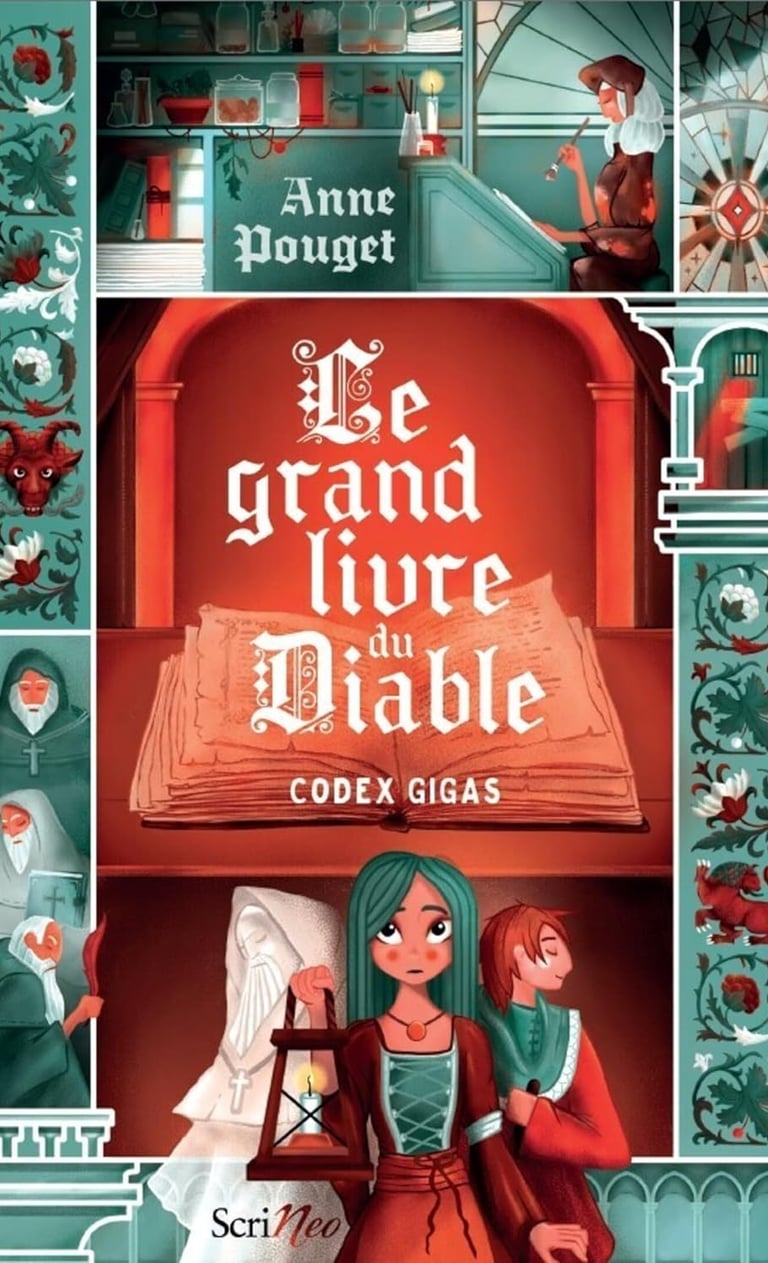 Première de couverture du roman Le grand livre du Diable d'Anne Pouget