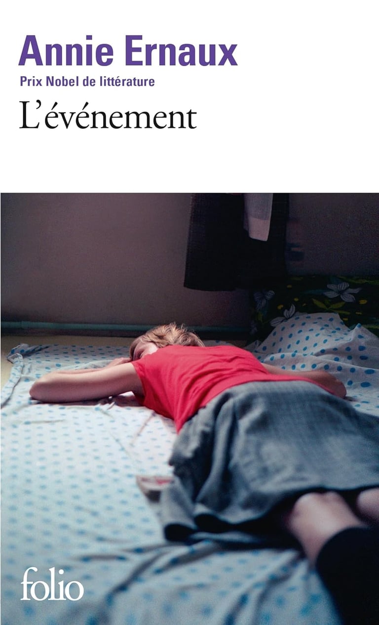 Première de couverture du roman L'événement