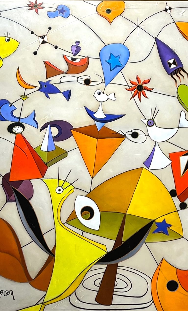 Tableau contemporain Var