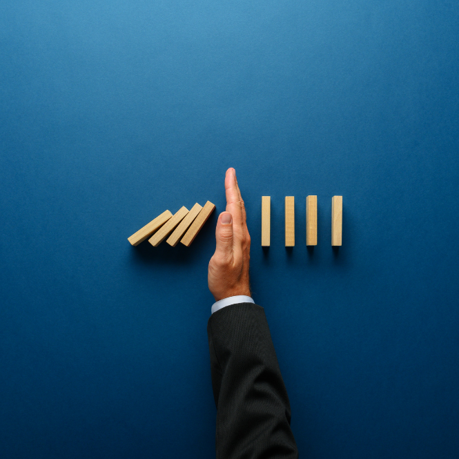 Risk prevention focuses on blocking factors that could affect your business