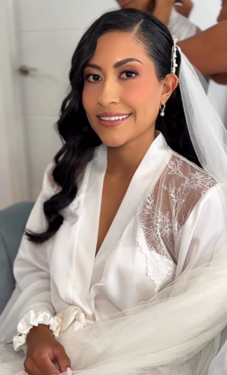 Maquillaje de novia de larga duración para boda en Valencia