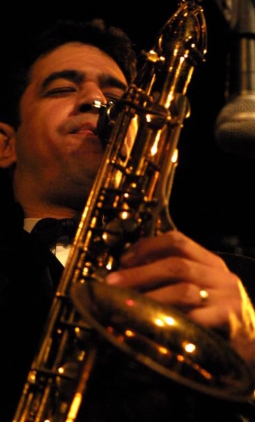 Maestro Bobby Ramirez on the Tenor Saxophone