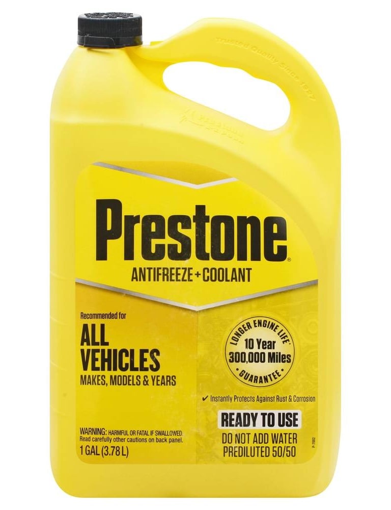 Prestone® All Vehicles (Amber) Antifreeze+Coolant
