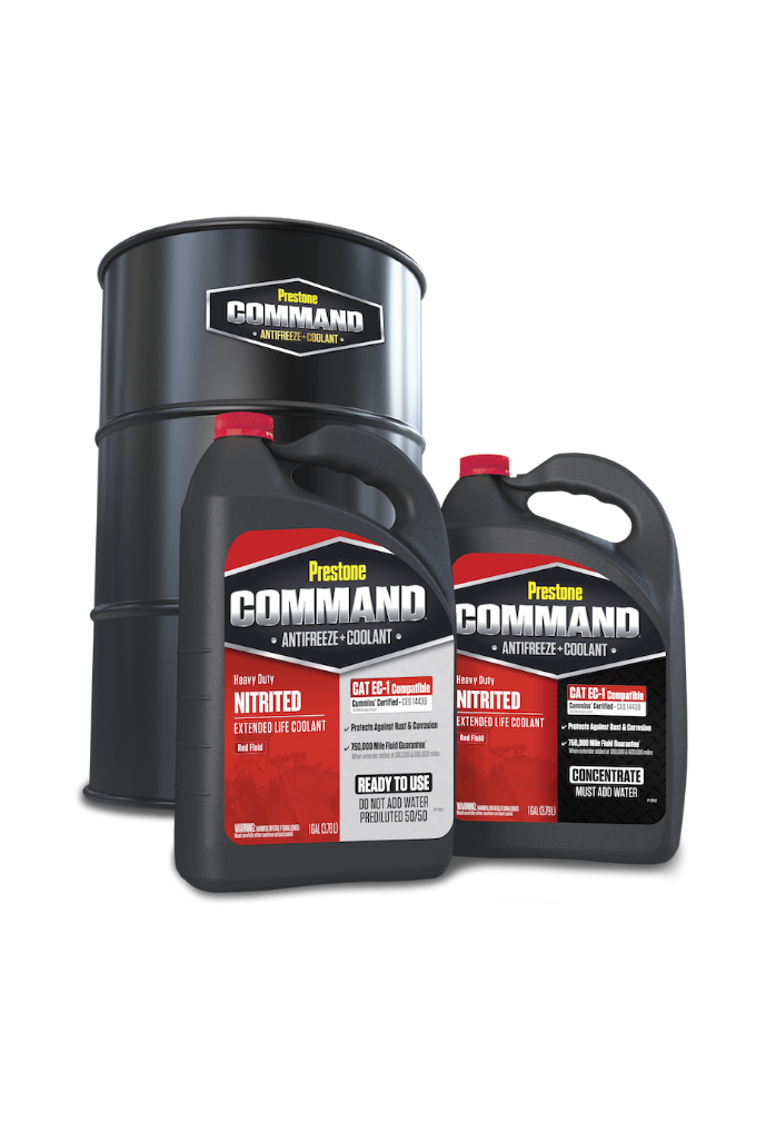 Prestone® COMMAND Diesel Vehicles (Red) Antifreeze+Coolant