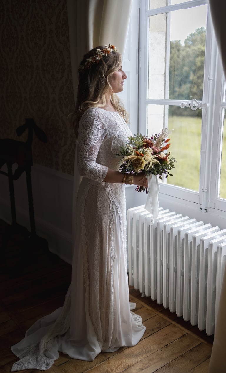 Photographe mariage château de contremoret fussy