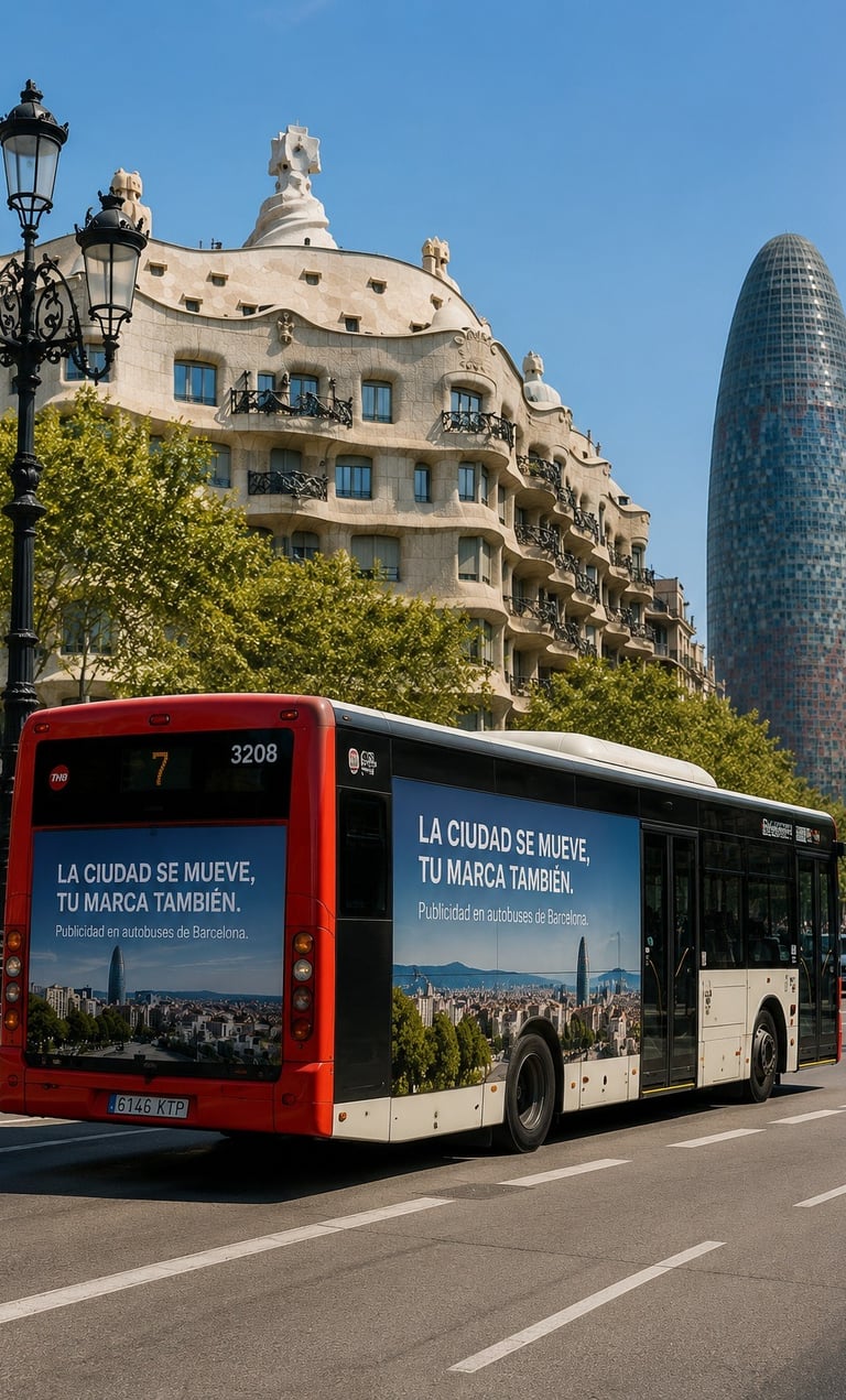 Publicidad Autobuses Barcelona