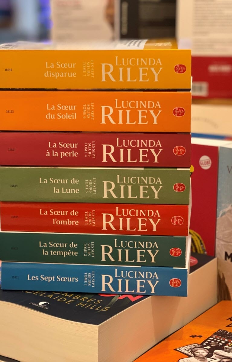 livre voyage roman d'été lucinda riley les sept soeurs