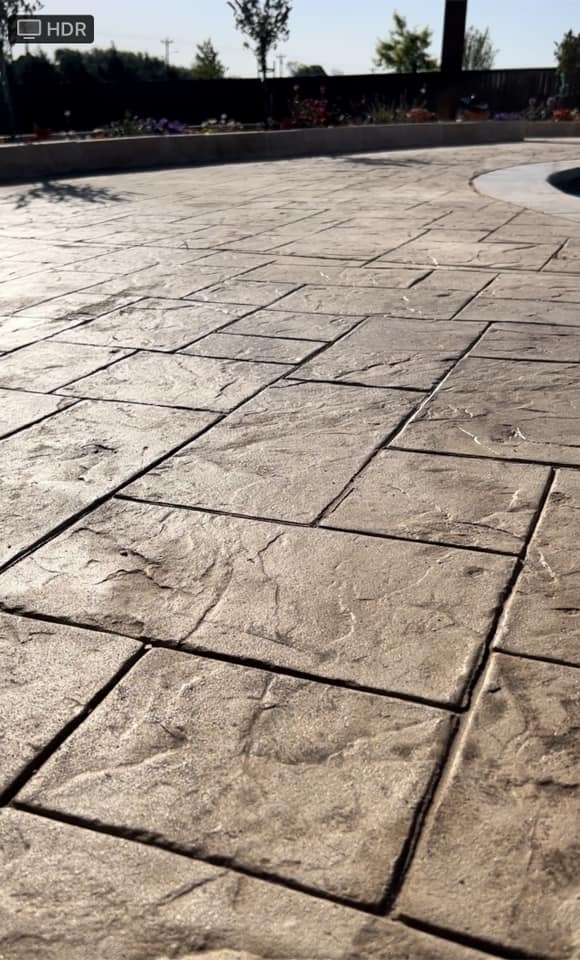 Stamped Pattern Concrete