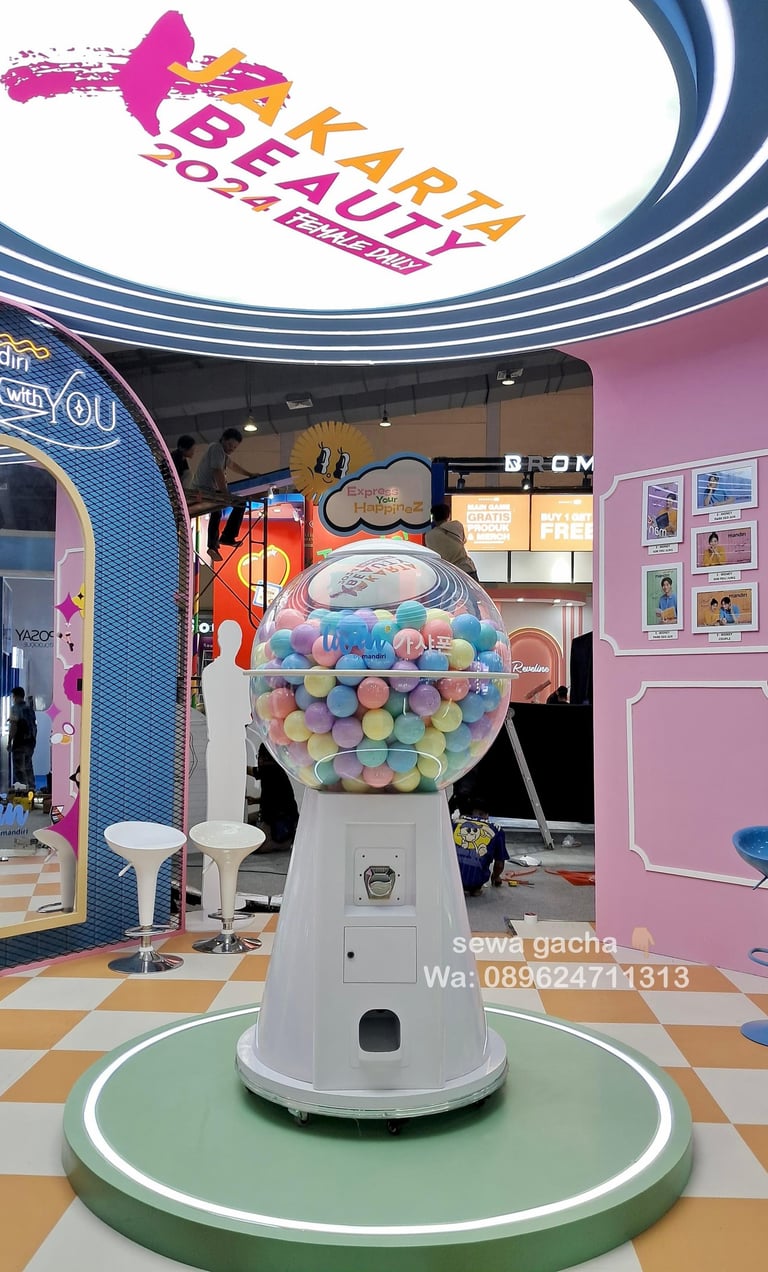 sewa mesin gachapon jumbo indonesia