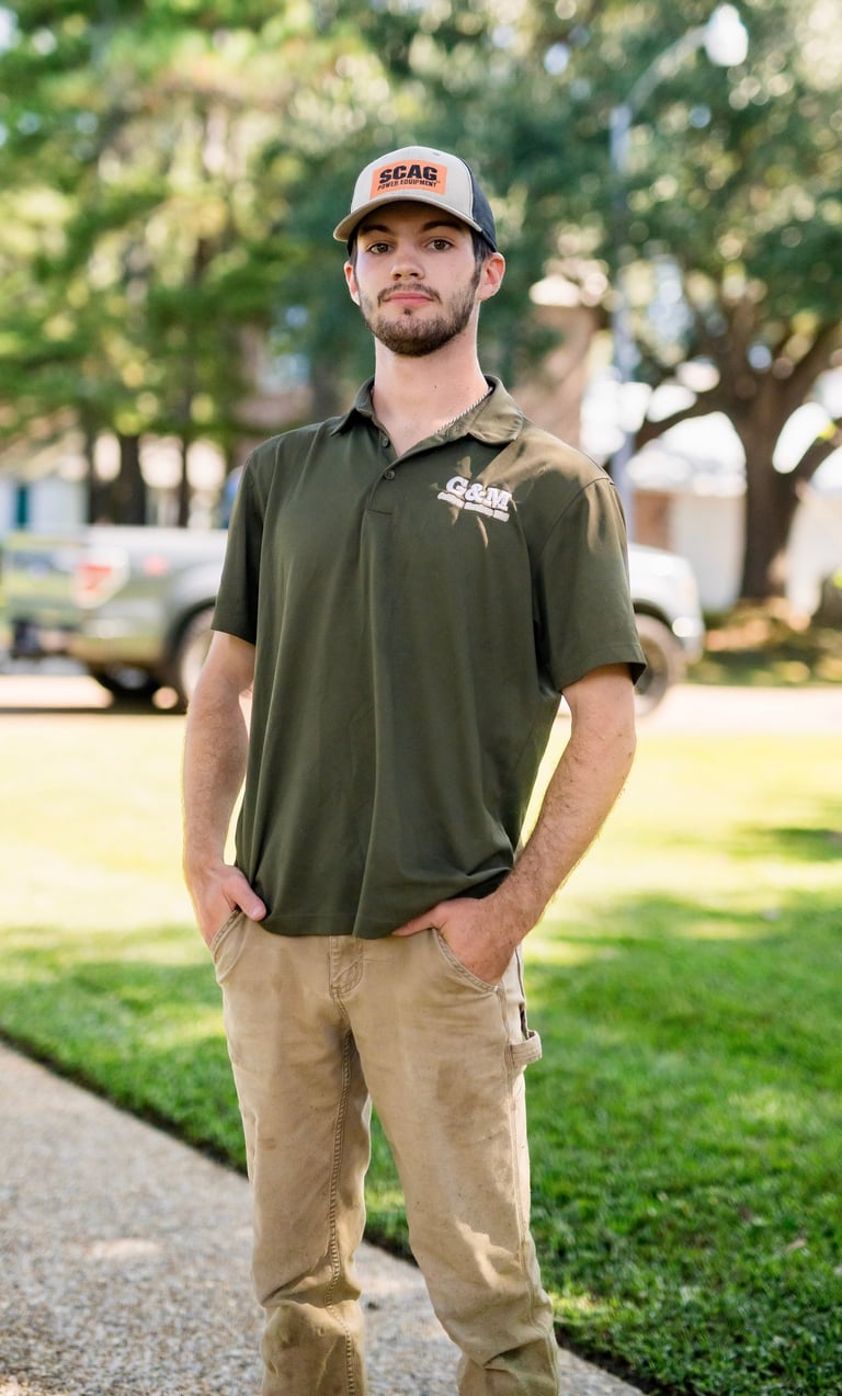 Landon Mestayer Owner of G&M Outdoor Services