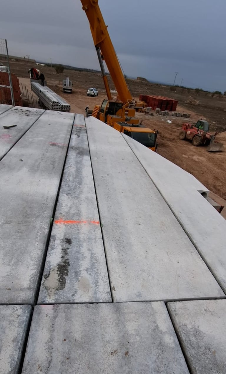 placas alveolares de hormigón