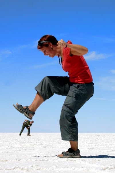 Salar de Uyuni in Bolivia