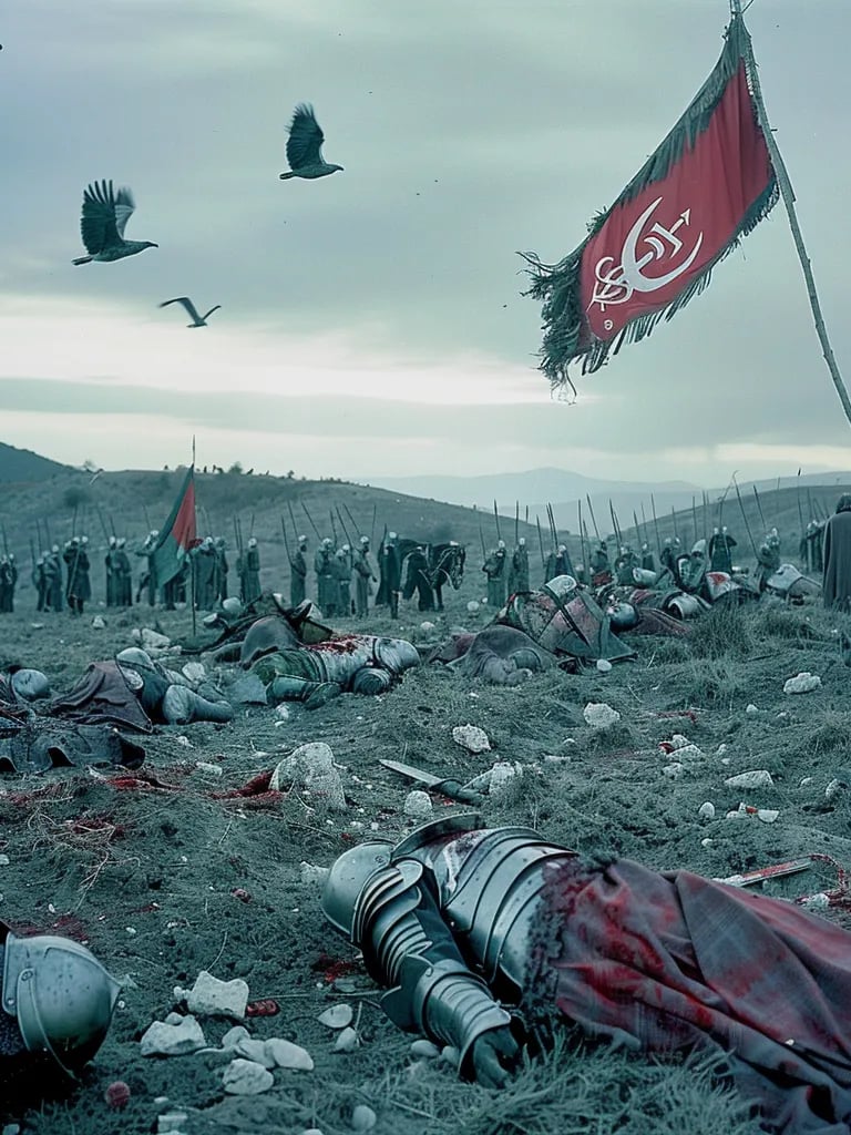 Battle Aftermath, Kosovo Field, 1448