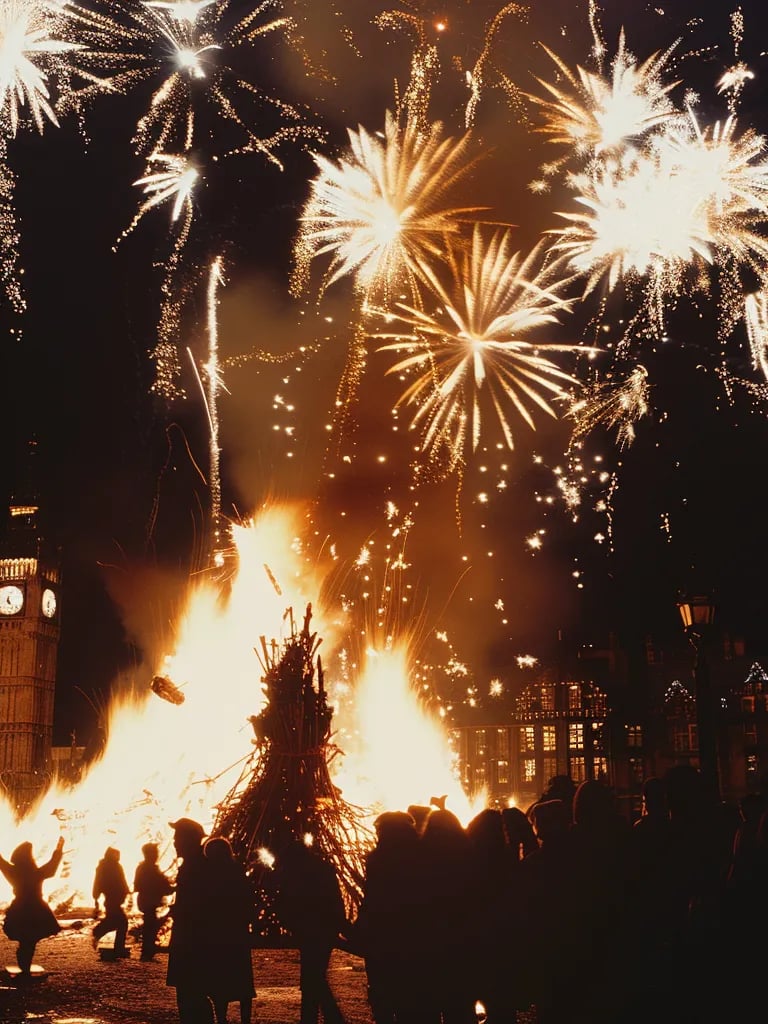 Bonfire Celebration, England, 1606