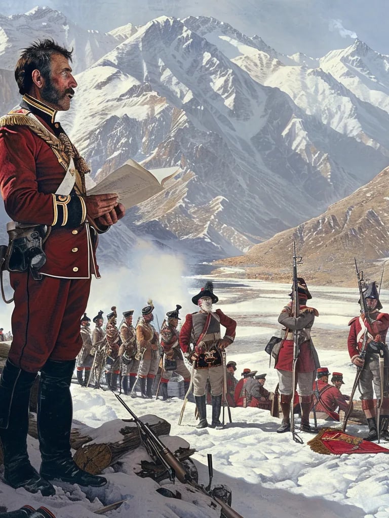 British Military Camp, Kabul, 1841 