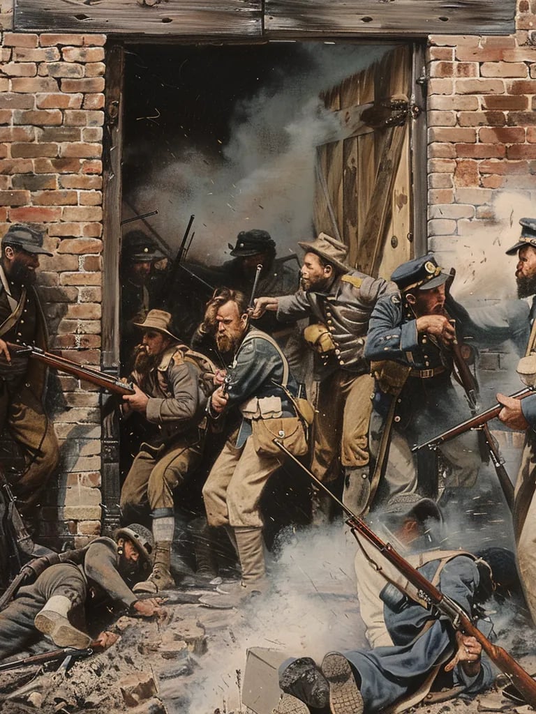 Capture of John Brown, Harpers Ferry, 1859