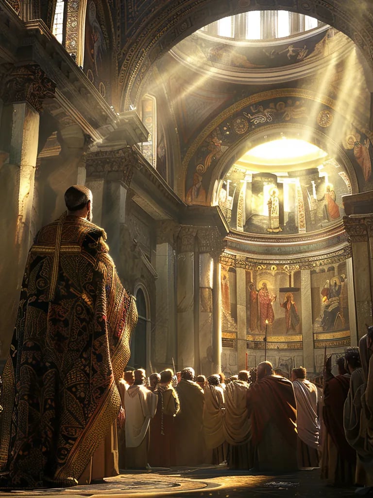 Christian Basilica, Rome, 392 AD