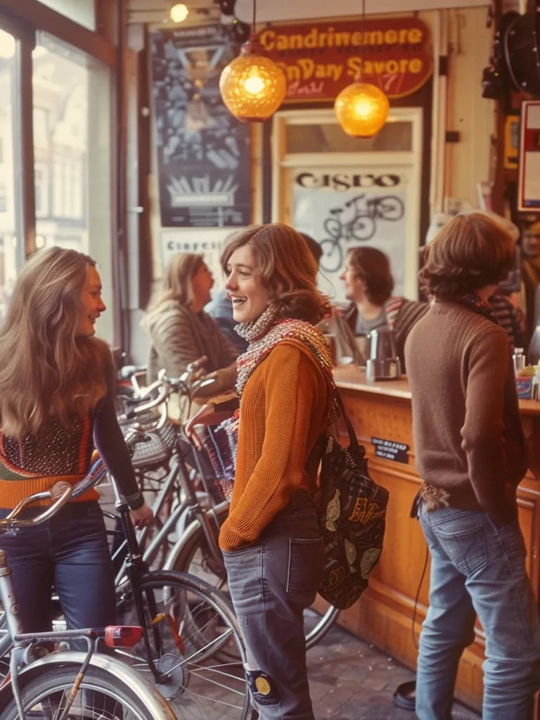 Downtown Amsterdam, 1973