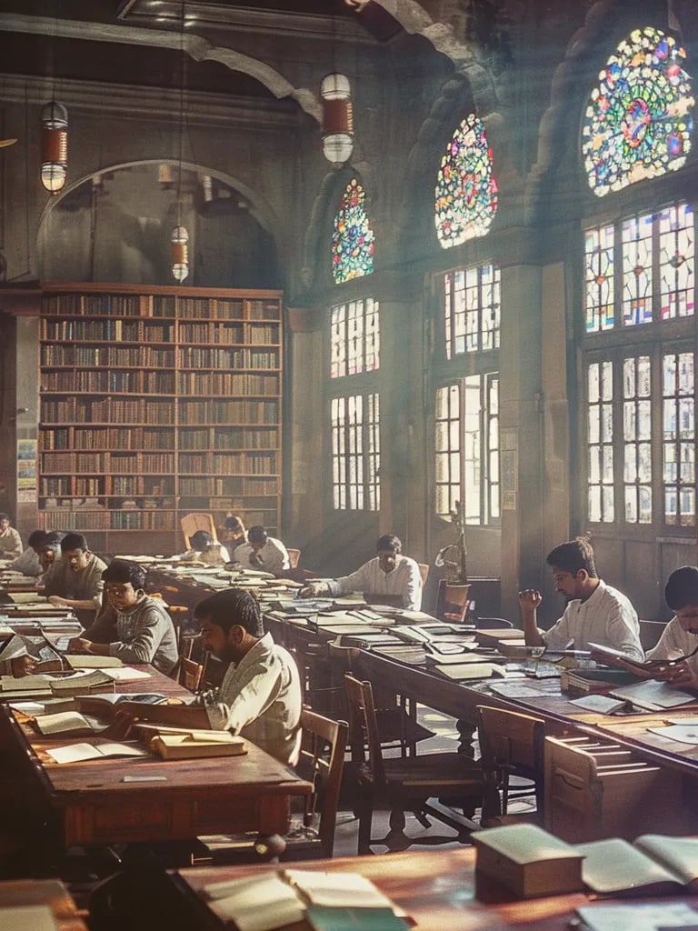 Library of Punjab University, Lahore, 1882