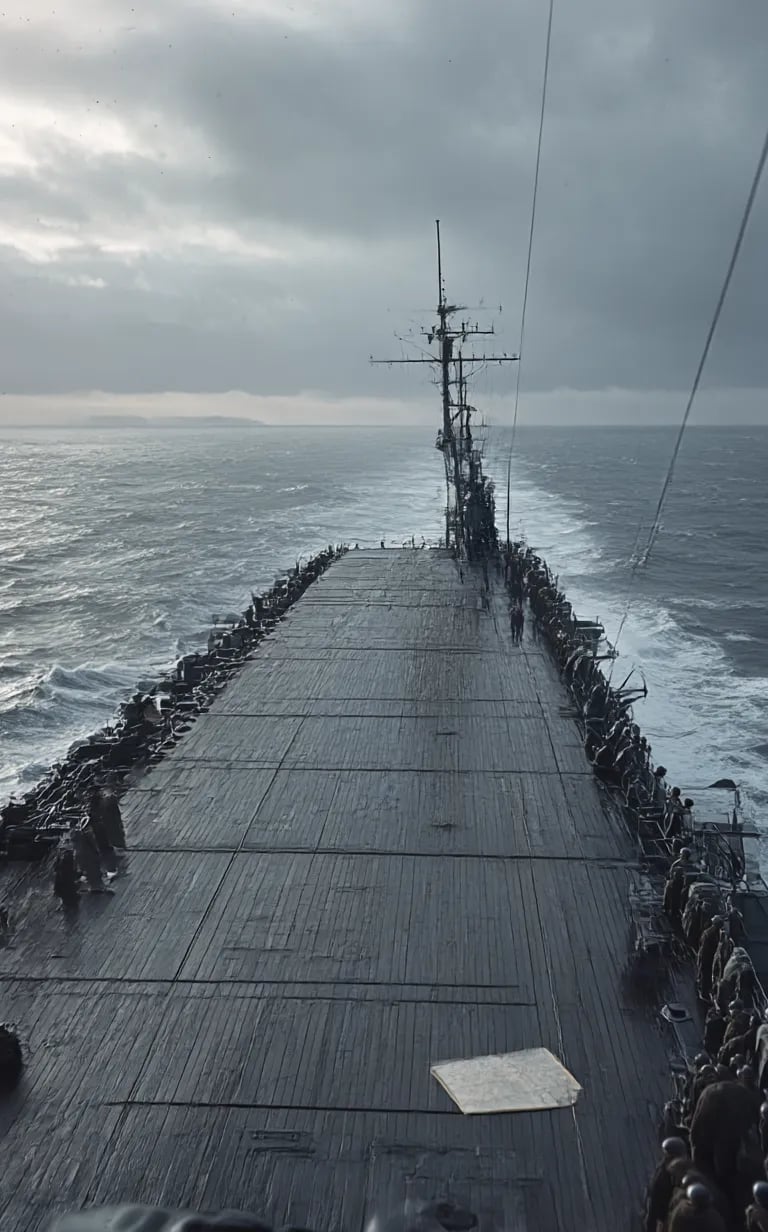 North Pacific Transit, Mid-Ocean, 1941: Silent Formation