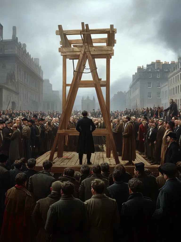 Public Execution, Edinburgh, 1829