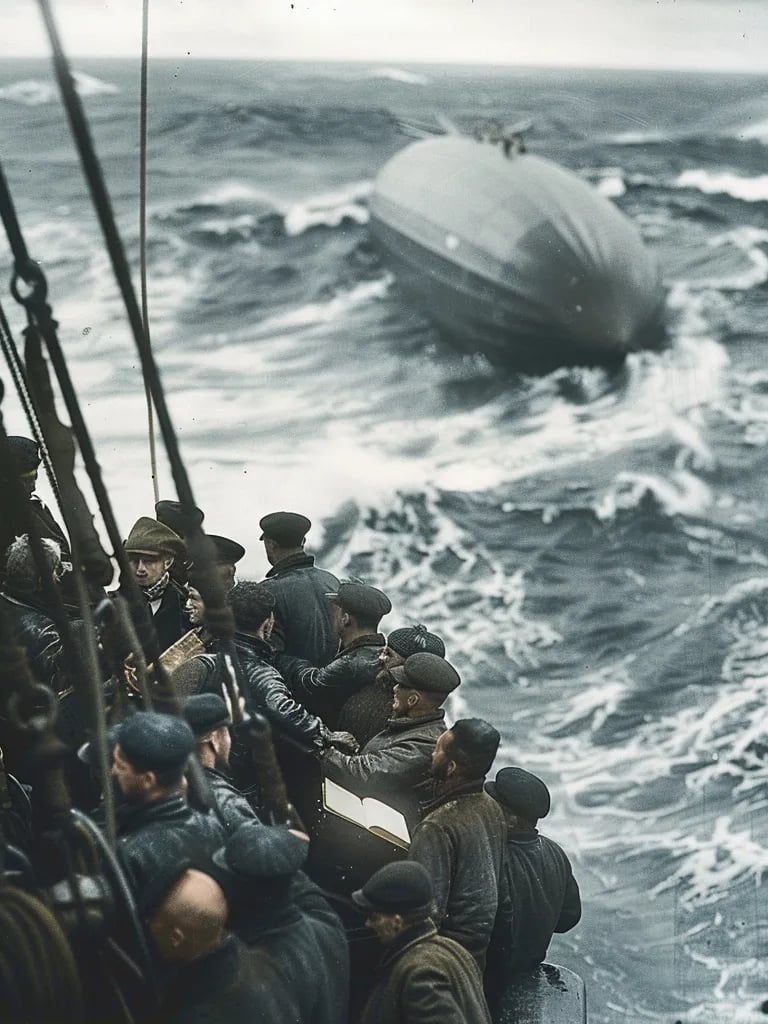 Rescue Ship, Atlantic Ocean, 1910