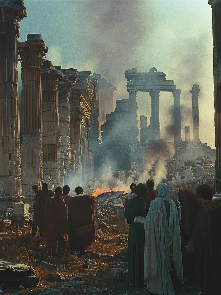 Ruins of the Temple, Antioch, 362 AD