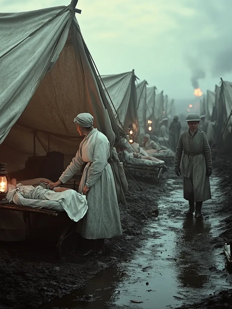 Field Hospital, Loos, 1915